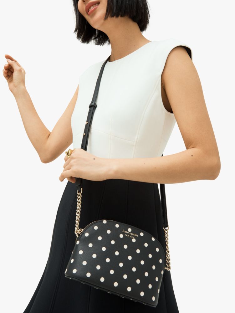 Spencer Cabana Dot Small Dome Crossbody Kate Spade ES