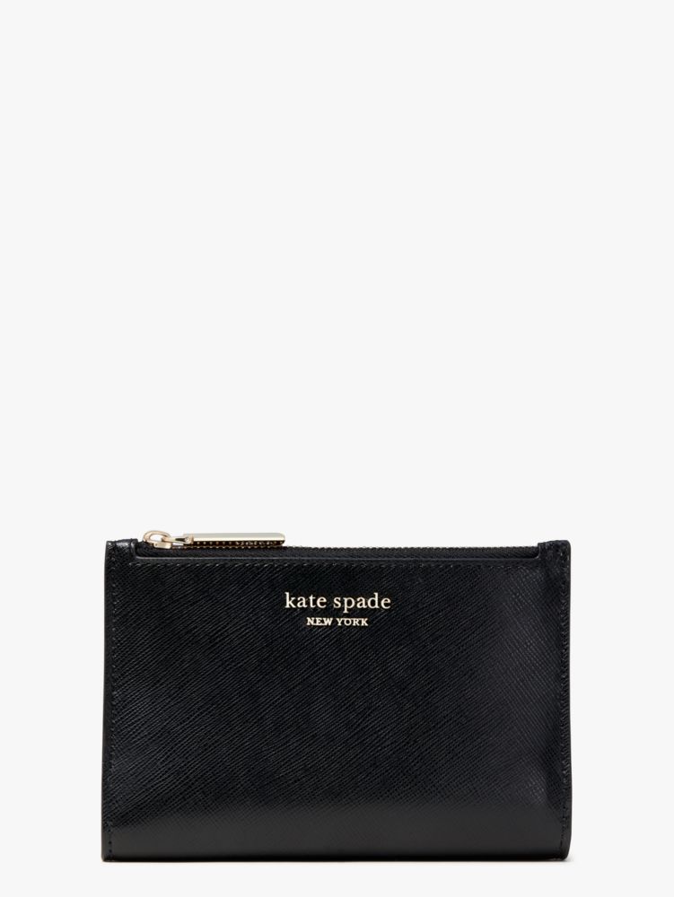 Kate spade discount black glitter wallet