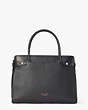 Kate Spade,classic large satchel,Black