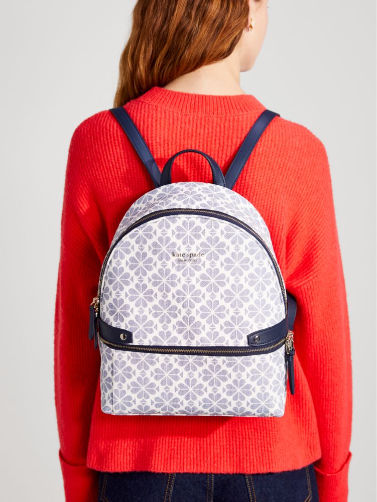 Spade Flower Coated Canvas Day Pack Medium Backpack | Kate Spade