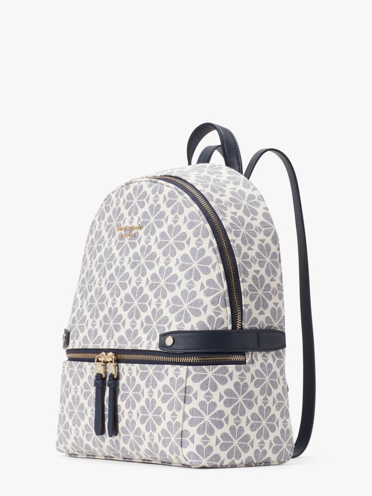 Kate Spade,Spade Flower Coated Canvas Day Pack Medium Backpack,