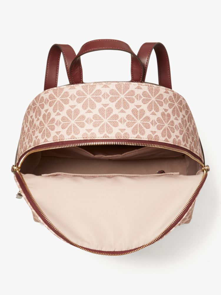 Kate Spade,デイ パック スペード フラワー コーテッド キャンバス ミディアム バックパック,バッグ,ピンクマルチ
