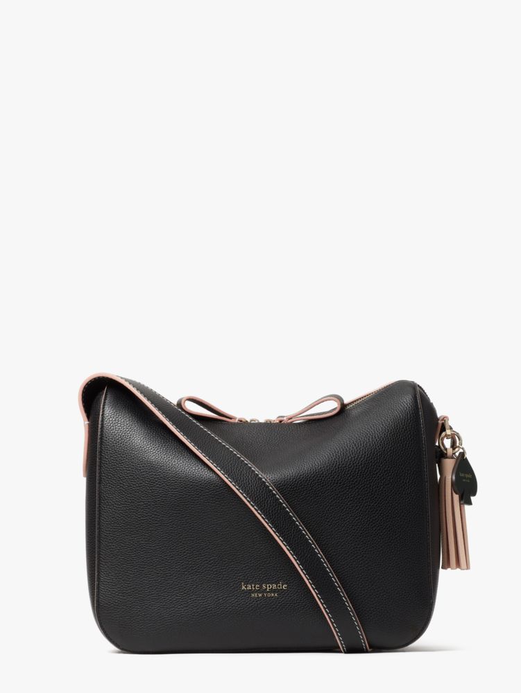 does anyone know if this kate spade glimmer bag has a smooth