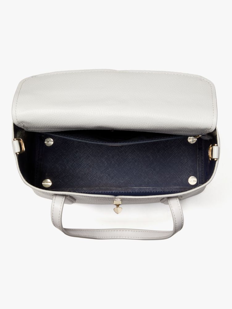 Kate Spade,Essential Medium North South Tote,Leather,Satchel,No Embellishment,Work,Gray