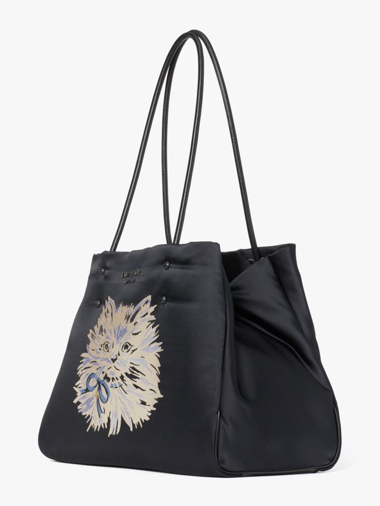 Kate spade cat tote bag sale