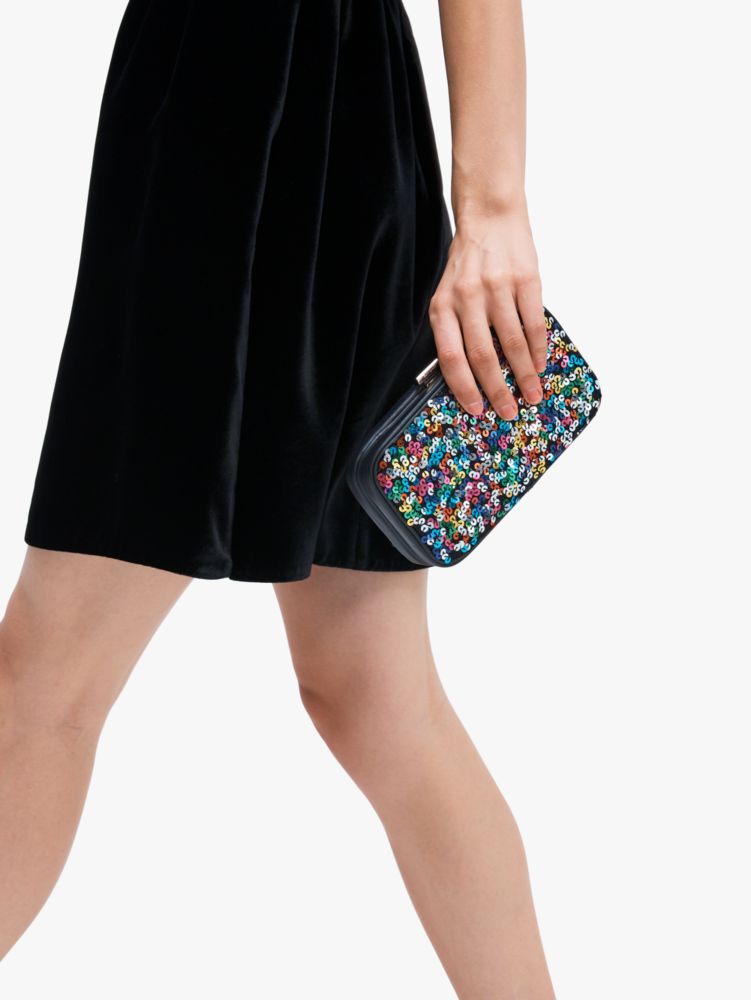 Kate Spade,tonight crossbody clutch,clutches,Multi