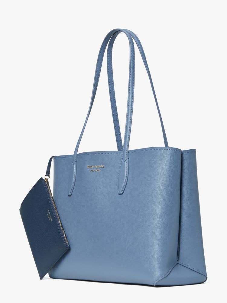 Kate Spade New York All Day Canvas Large Tote - Blue