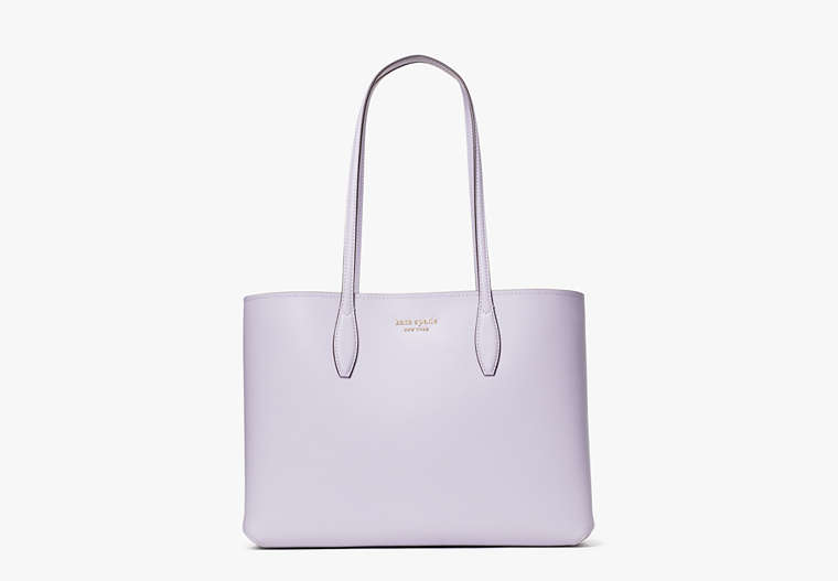 Kate Spade,All Day Large Tote,tote bags,Large,Work,Lavender Cream image number 0