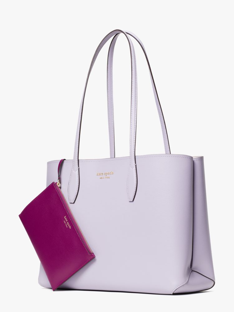 Kate spade lavender on sale tote