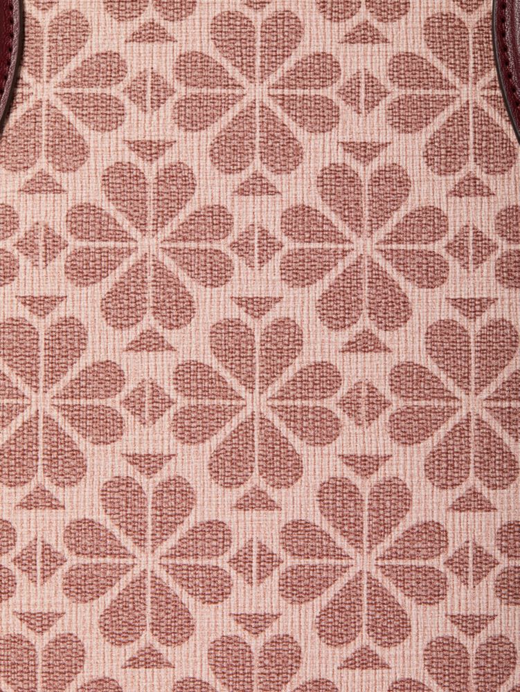 Kate Spade,Spade Flower Coated Canvas Rowan Medium North South Tote,