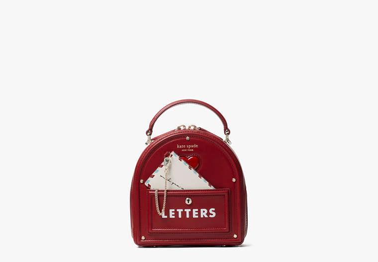 Kate Spade,yours truly 3d mailbox,Red Currant