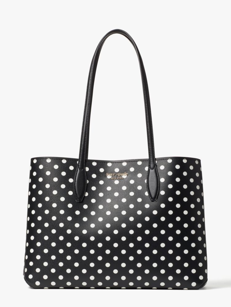 All Day Sunshine Dot Large Tote