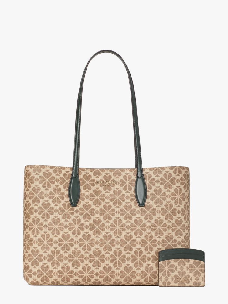 Kate spade canvas discount tote