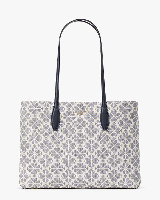 Kate Spade New York Spade Flower Coated Canvas All Day Large Tote