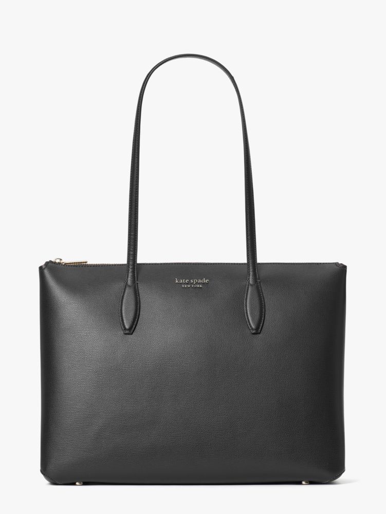 新品 ケイトスペード kate spade トートバッグ ALL DAY LARGE TOTE ホワイト 白 ブルー 青