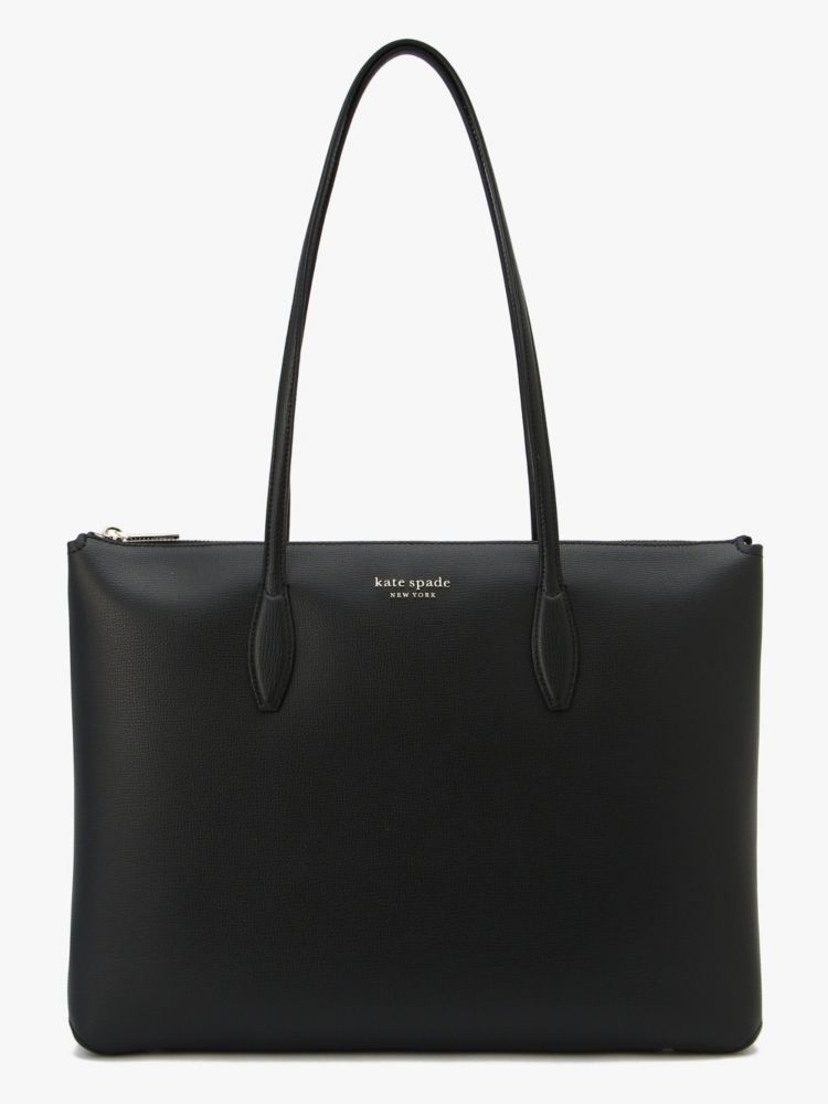 Kate Spade,オール デイ ラージ ジップ トップ トート,バッグ,ブラック