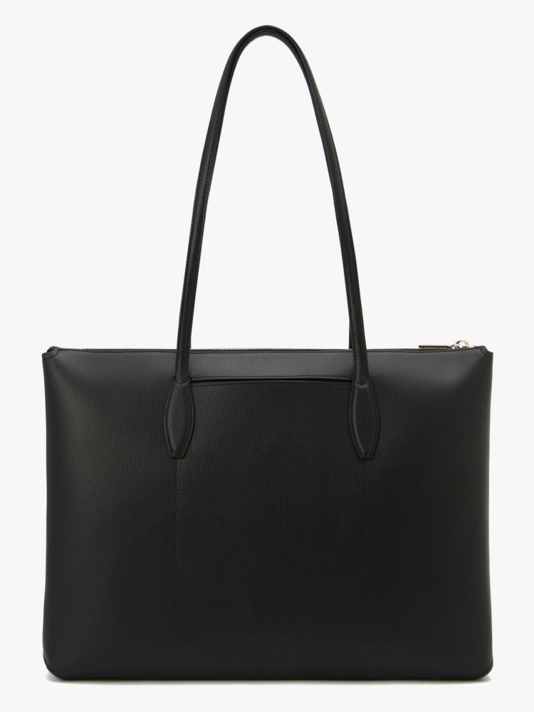 Kate Spade,オール デイ ラージ ジップ トップ トート,バッグ,ブラック