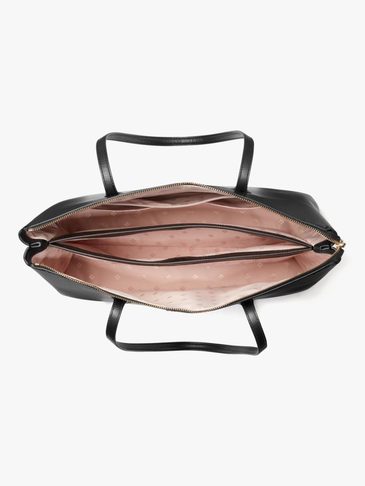 Kate Spade,オール デイ ラージ ジップ トップ トート,バッグ,ブラック