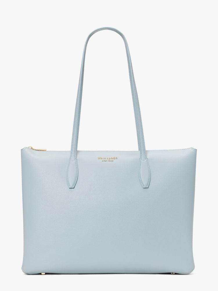 Buy KATE SPADE All Day Crossgrain Leather Zip-Top Tote Bag