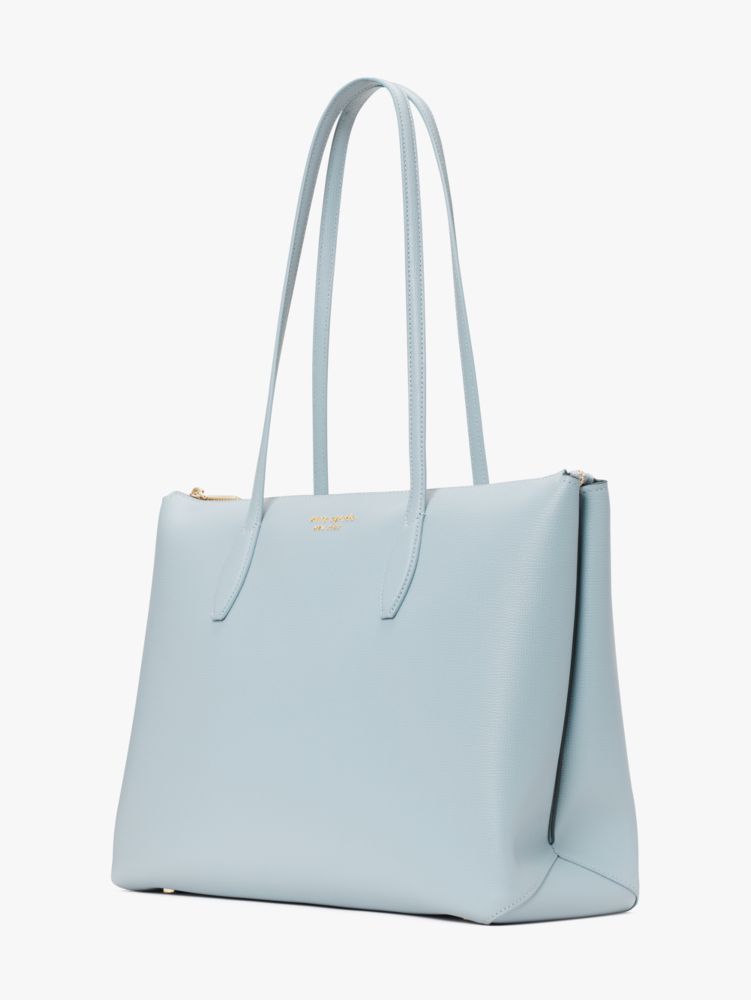 Kate Spade All Day Large Zip-Top Tote Bag in Blazer Blue pxr00387