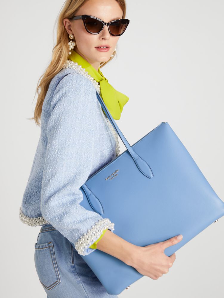 Kate Spade Bags | Kate Spade Extra Large Tote Bag | Color: Blue | Size: Os | Judyshawver's Closet