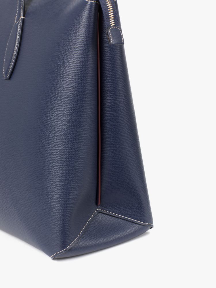 Kate Spade,オール デイ ラージ ジップ トップ トート,バッグ,ブレザーブルー