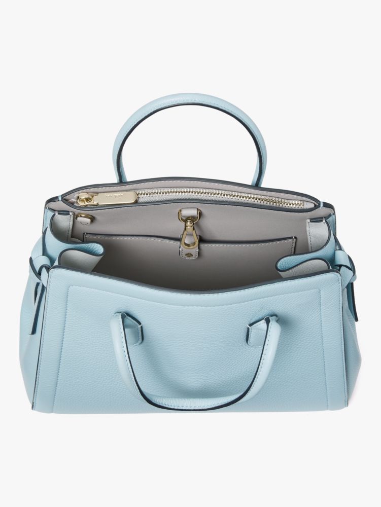 Kate Spade,ノット ミディアム サッチェル,バッグ,ティーカップブルー