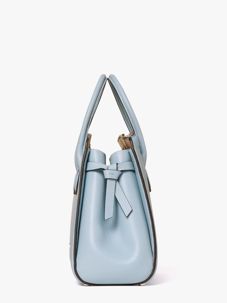 Kate Spade,ノット ミディアム サッチェル,バッグ,ティーカップブルー