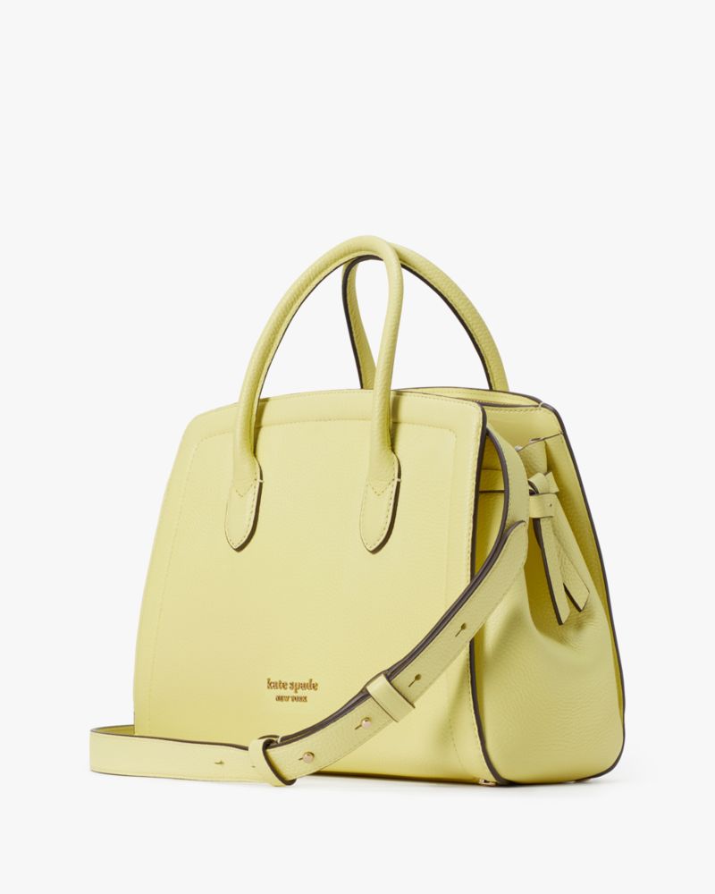 Kate Spade Knott Medium Satchel in Yellow