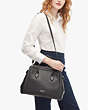 Kate Spade,knott large satchel,satchels,Large,Black