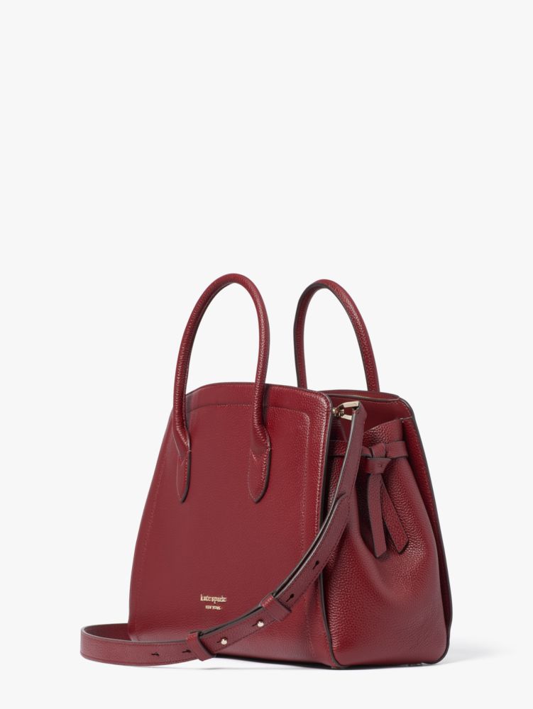 Kate Spade,knott large satchel,satchels,Large,Autumnal Red