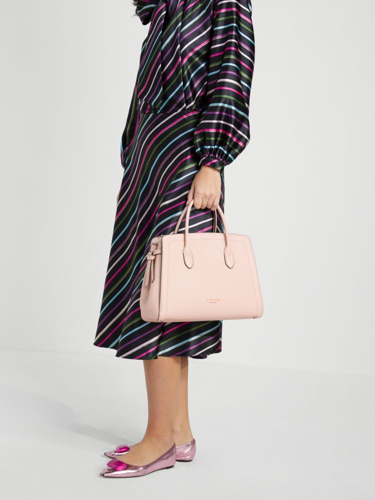 Kate Spade,knott large satchel,satchels,Large,Mochi Pink
