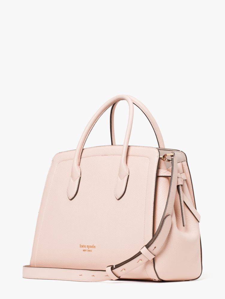 ✨WHEN WORN✨ Retail Kate Spade Knott Large Satchel in Parchment