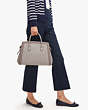 Kate Spade,knott large satchel,satchels,Large,True Taupe Multi