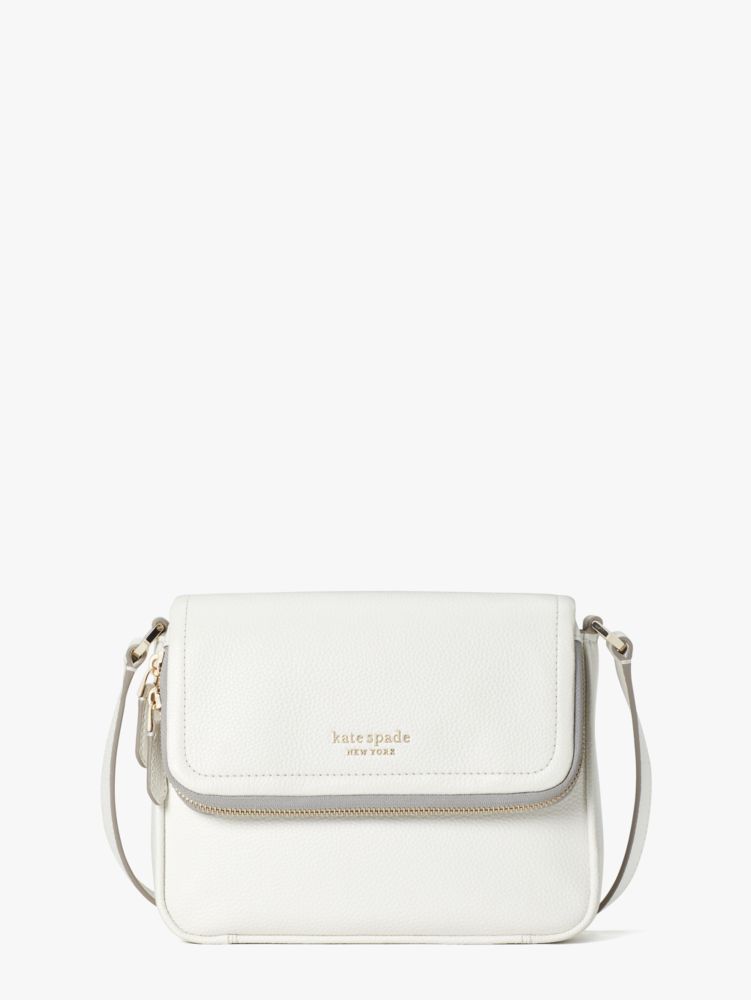 Kate Spade Small Flap Crossbody Black: Handbags