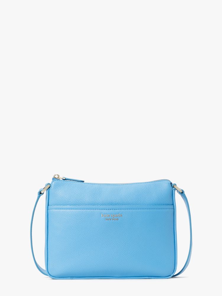 Kate Spade,Run Around Medium Crossbody,crossbody bags,Medium,Tide Pool