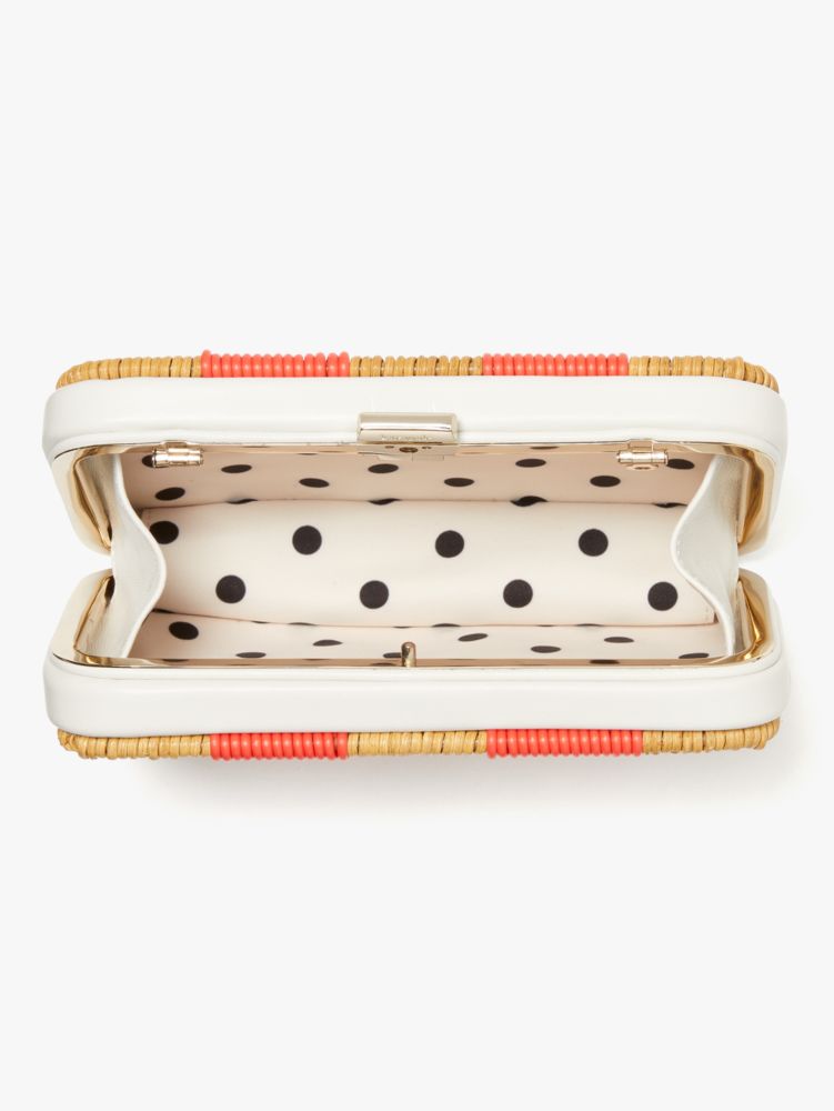 Kate Spade,Kitt Wicker Clutch,