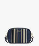 Kate Spade,astrid canvas stripe medium crossbody,crossbody bags,Medium,Blazer Blue Multi