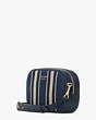 Kate Spade,astrid canvas stripe medium crossbody,crossbody bags,Medium,Blazer Blue Multi