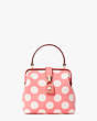 Kate Spade,remedy dot small top-handle bag,crossbody bags,Small,Peach Melba Multi