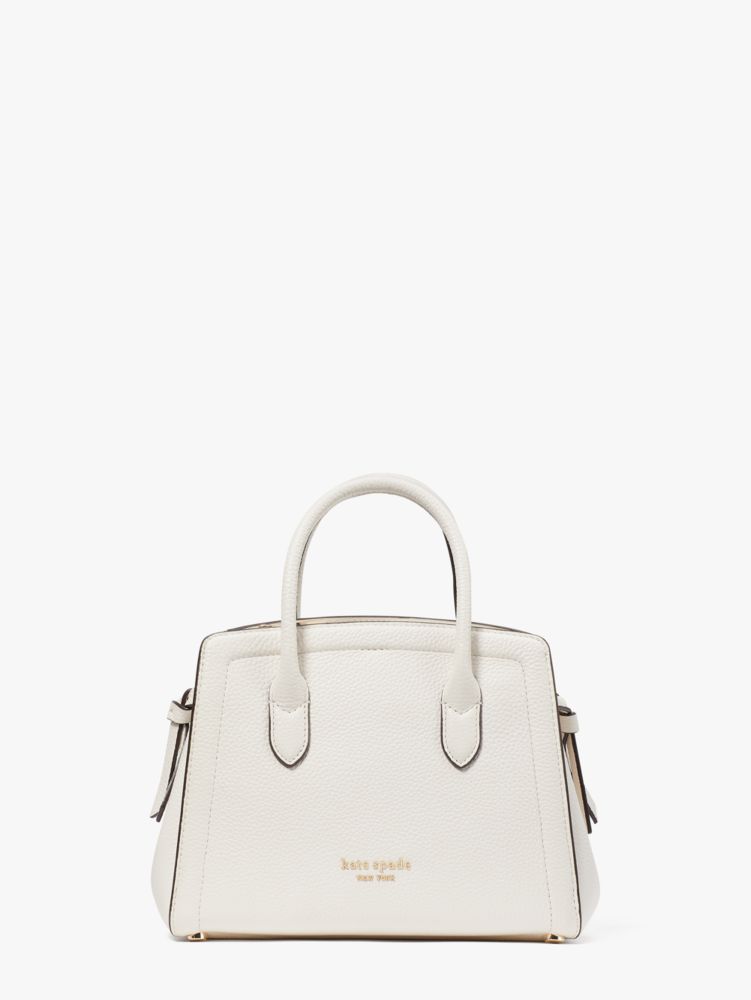 Kate Spade,knott mini satchel,satchels,Mini,Cream
