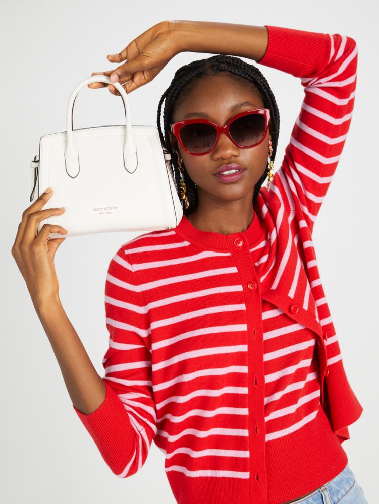 Kate Spade,knott mini satchel,satchels,Mini,Cream
