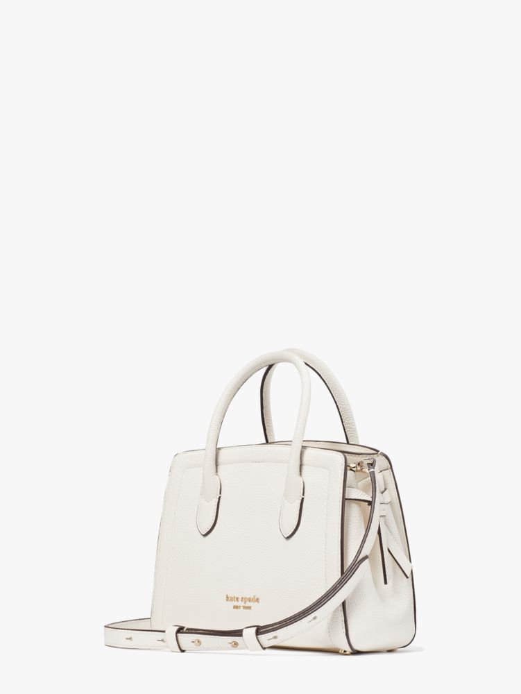 Kate Spade,knott mini satchel,satchels,Mini,Cream