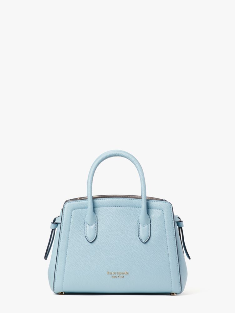 Kate Spade,ノット ミニ サッチェル,ティーカップブルー