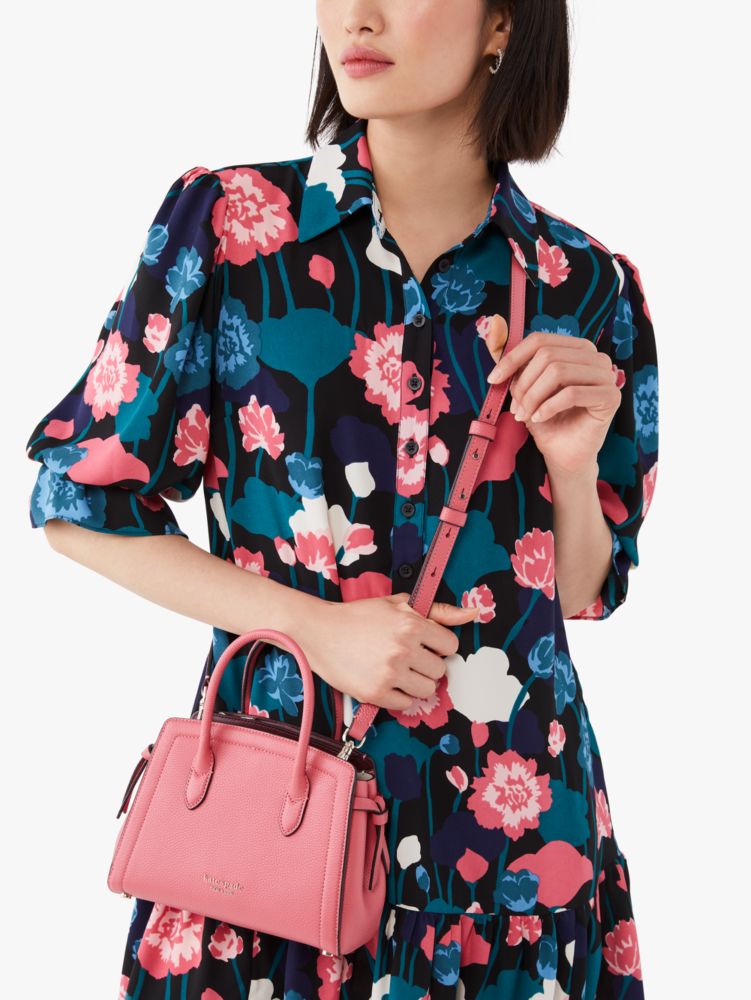 Kate Spade,ノット ミニ サッチェル,オーキッド