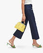 Kate Spade,knott mini satchel,satchels,Mini,Clear/Worn Gold