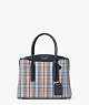 Kate Spade,margaux plaid medium satchel,satchels,Medium,Multi