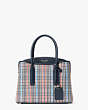 Kate Spade,margaux plaid medium satchel,satchels,Medium,