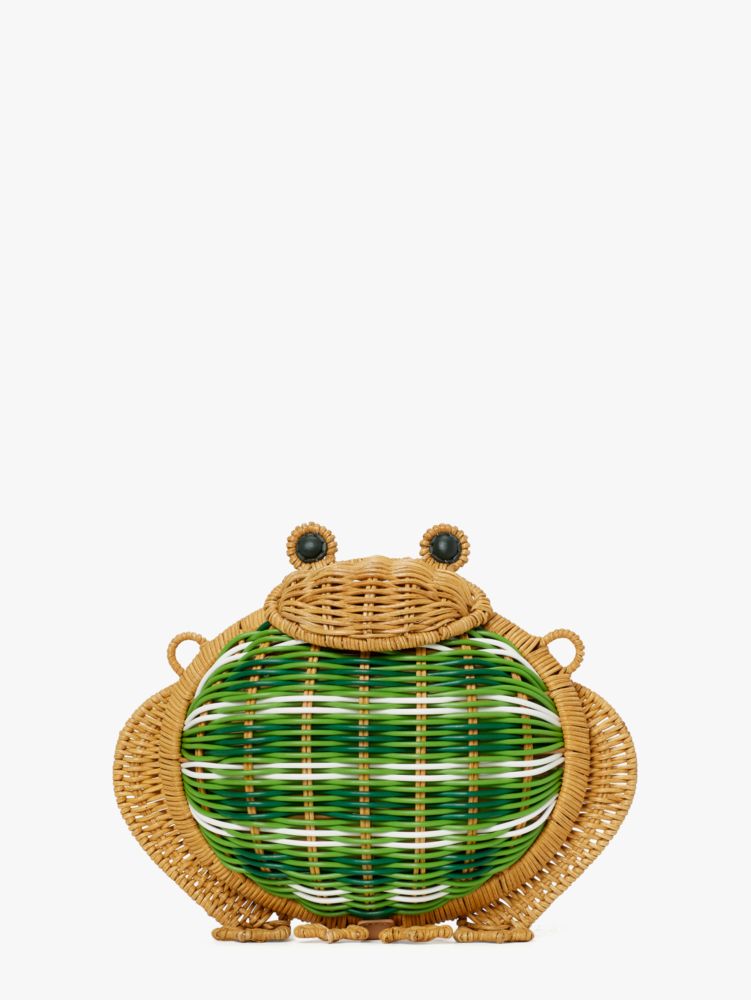 Wicker 2025 frog purse