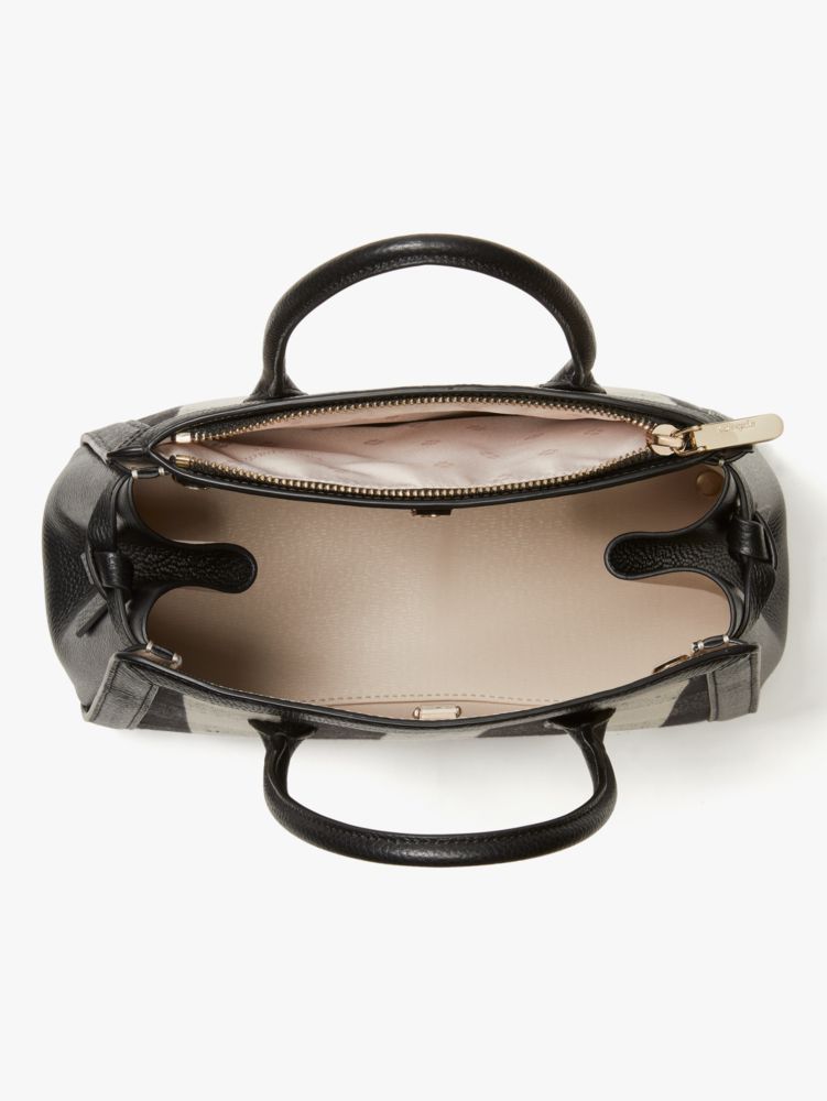 Kate Spade,Knott Gingham Medium Satchel,